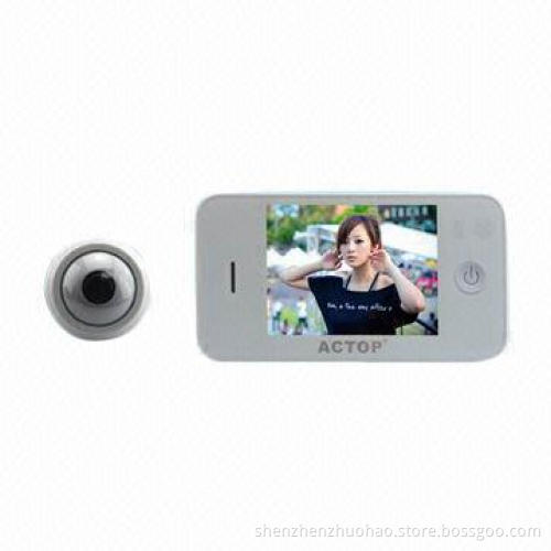 3.5-inch Large Degrees Monitor Door Viewer Camera Work with 3 Pieces of AAA Batteries